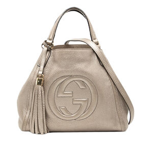 Pre-Loved Gucci Small Leather Soho Satchel